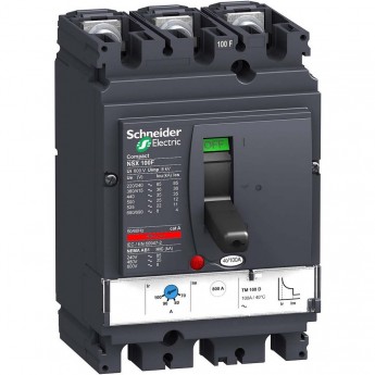 Автоматический выключатель 3П3Т SCHNEIDER ELECTRIC COMPACT TM80D NSX100B