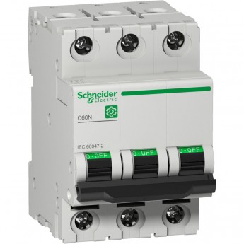 Автоматический выключатель SCHNEIDER ELECTRIC MULTI 9 C60N 3П 6A C