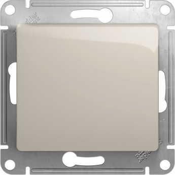 Нажимная кнопка SCHNEIDER ELECTRIC GLOSSA, сх.1,10AX, механизм, молочный