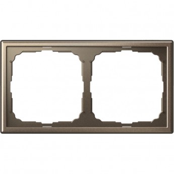 Рамка 2-постовая SCHNEIDER ELECTRIC ARTGALLERY SE GAL000602 мокко