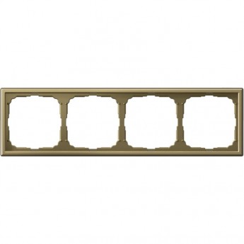Рамка 4-постовая SCHNEIDER ELECTRIC ARTGALLERY SE GAL001604 золотой